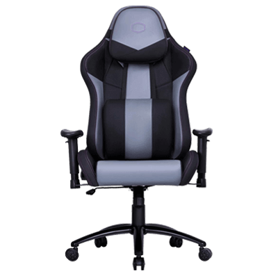 Cooler Master Caliber R3 Gaming Chair with Large Headrest, Lumbar Support, Ultra-Soft Memory Foam & Enhanced Seat Base - Black