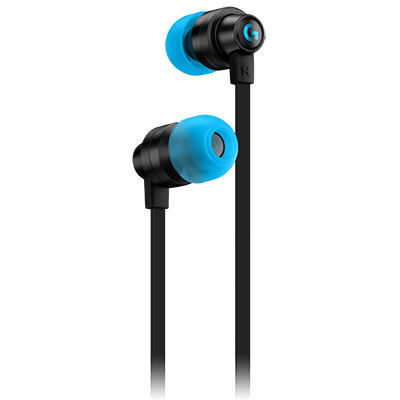 Logitech G333 Wired in Ear Earphones with Mic (Black)