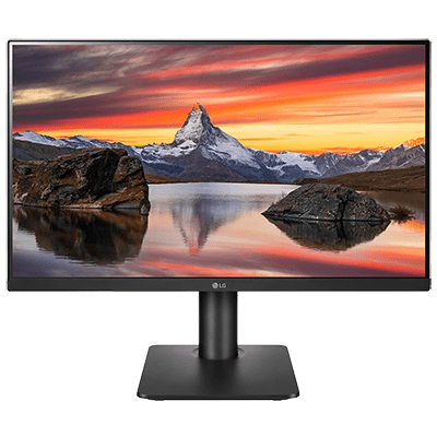 LG 24 inch Monitor (60.4 cm) IPS FHD (1920 x 1080 Pixels), Height Adjust, Display Port, HDMI, AMD FreeSync, 75 Hz Refresh, Black Color