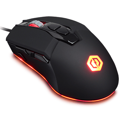 CyberpowerPC Elite M1 131 RGB 7-Color w/ 9 Button, adjustable Weight & lighting effects Gaming Mouse