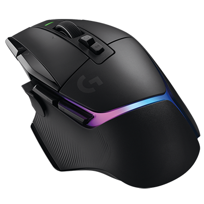 Logitech G502 X Lightspeed Plus Wireless RGB Gaming Mouse - Optical Mouse with LIGHTFORCE Hybrid switches, LIGHTSYNC RGB, Hero 25K Gaming Sensor, Compatible with PC/macOS/Windows - Black