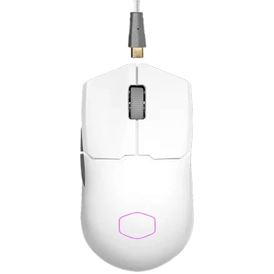 Cooler Master MM712 Gaming Mouse - White Matte | Light Weight 59 Grams | 19,000 DPI Optical Sensor