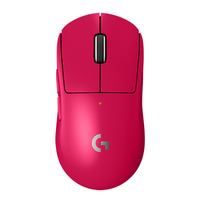 Logitech G PRO X Superlight 2 Lightspeed Wireless Gaming Mouse, Lightweight, LIGHTFORCE Hybrid Switches, Hero 2 Sensor, 32,000 DPI, 5 Programmable Buttons, USB-C Charging, PC & Mac - Magenta