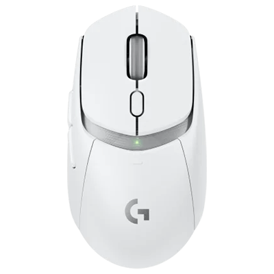 Logitech G309 Lightspeed Wireless Gaming Mouse, Lightweight, LIGHTFORCE Hybrid Switches, Hero 25K Sensor, 300+ Hour Battery Life with AA Battery, 6 Programmable Buttons, PC & Mac - White