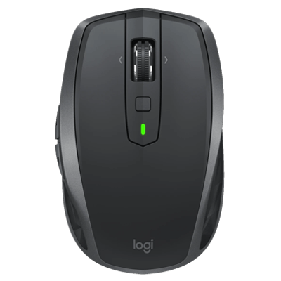 Logitech MX Anywhere 2S Bluetooth Edition Wireless Mouse, Multi-Surface with 4000 DPI, Hyper-Fast Scrolling and 7 Customisable Buttons